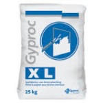 GYPROC  PLATRE  XL 25kg   45/PAL Plâtre  Monocouche Monocouche 8.5kg/m²/cm